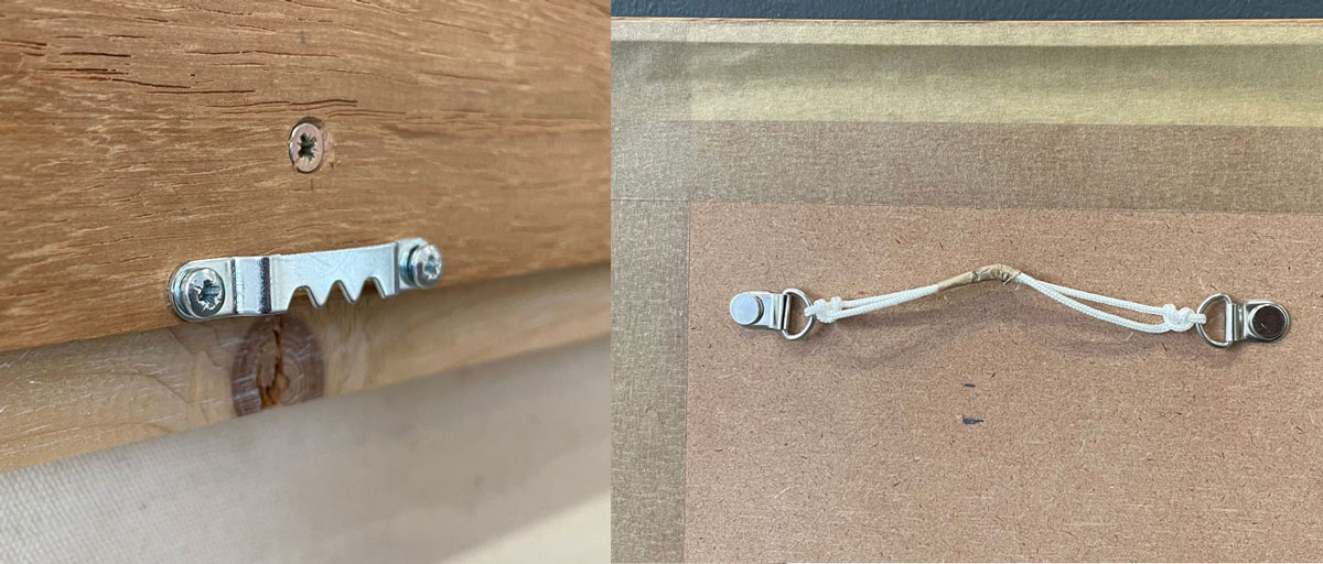 Hanging Mechanisms for frames