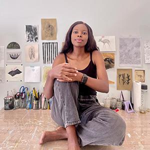 South African visual artist Balekane Legoabe