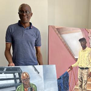 South African visual artist Cosmas Dandajenah
