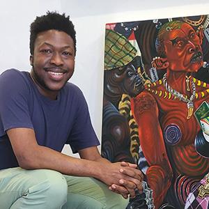 South African visual artist Kufa Makwavarara