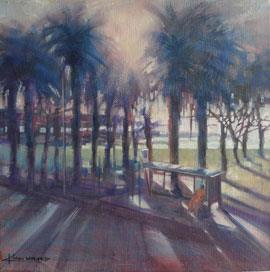 Camps Bay - Oil Painting by Karen Wykerd