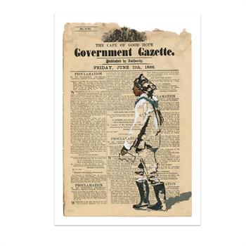 picture of a drawing of a man wearing overalls and wellington boots