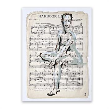 Harbour Lights - Life Drawing by Lisette Forsyth