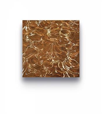Between The Tides I by Laurel Holmes, oil painting of ripples and reflections on the Klein River