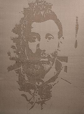 Reid - Paper-Cut Art by Karla Nixon
