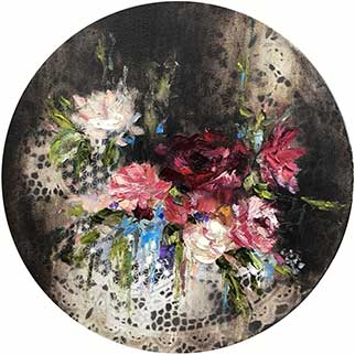 Lace Bouquet - Painting by Heidi Shedlock