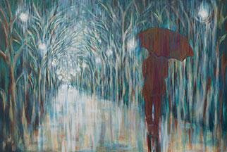 Walk With Me - Mixed Media by Tharien Smith