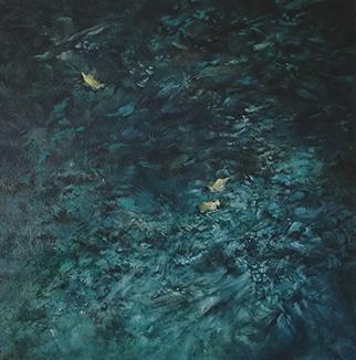 Above The Shallows - Painting by Laurel Holmes