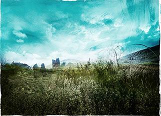 Ceder-Langeberg - Digital Collage by Janet Botes