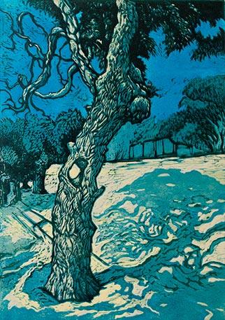 Urban Trees: Hardiness - Handmade Print by John Roome