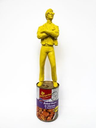 The Warhol Affect (Yellow) - Sculpture by Jonathan van der Walt