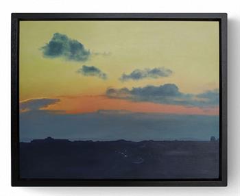 beautiful Cape Town sky at dusk
