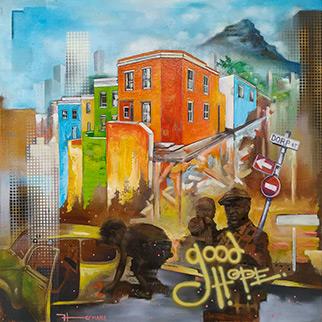 The Cape Of Good Hope - Painting by Fadiel Hermans