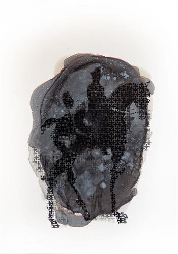 Liminal Leadership - Ink On Yupo by Pascale Chandler