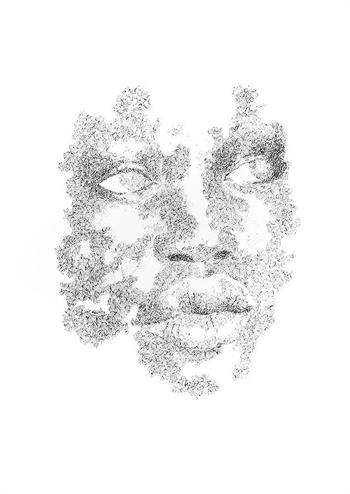 Marks Of Me #2 - Drawing by Zona Magadla