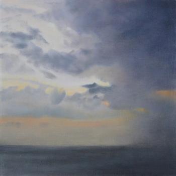 Adrift IV - Painting by Catherine Ocholla