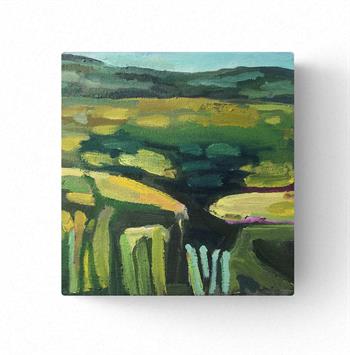 landscape painting of the Silvermine area, Cape Town