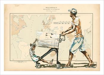 Trade With Mozambique - Giclée Print by Lisette Forsyth