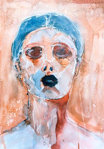 Inter Galactic Dreams - Painting by Thelma van Rensburg
