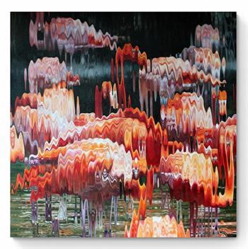 Staccato VI - Painting by Corné Eksteen