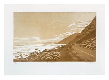 To Witsands ed.4/10 - Woodblock Print by Kristen McClarty