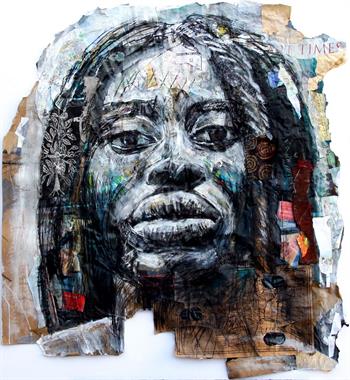 Packing Arrows - Collage Artwork by Gary Frier