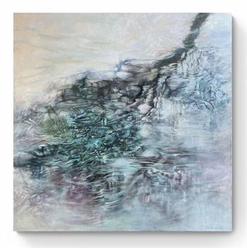 Drift IV - Painting by Laurel Holmes