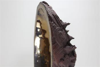 glazed earthenware sculptural ceramic