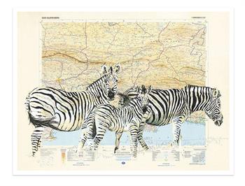 Stripes - Giclée Print by Lisette Forsyth