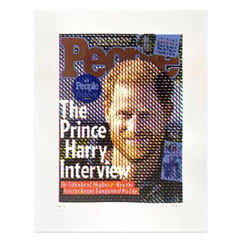 artwork featuring Prince Harry by Paige Eitner-Vosloo