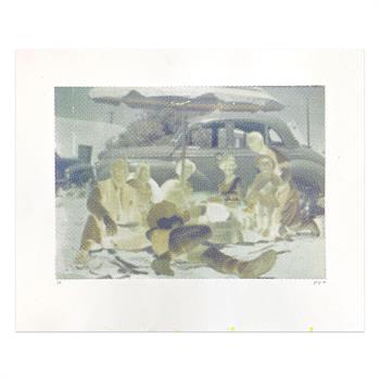 Family I - Handmade Print by Paige Eitner-Vosloo