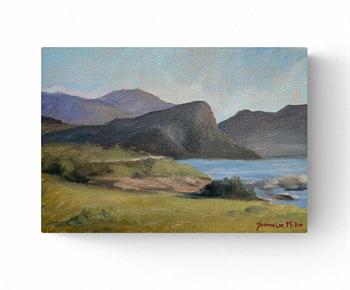 Fish Hoek Peak - Painting by Joanna Lee Miller