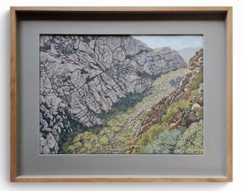 Meiringspoort - Drawing by Karin Daymond