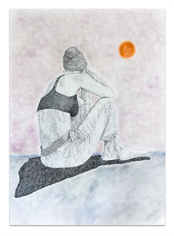 Exhale Hope - Drawing by Sampa Diseko