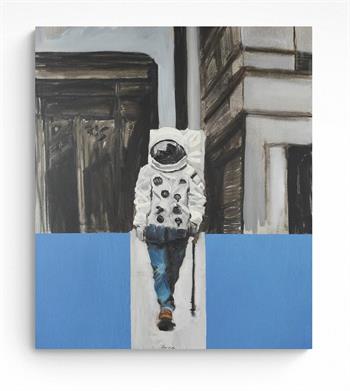 Overlap #3 - Painting by Janna Prinsloo