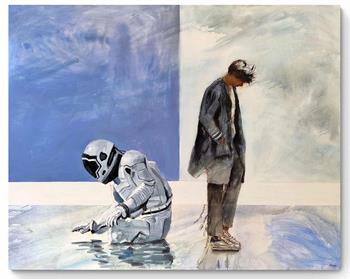 Dream's Reflection - Painting by Janna Prinsloo