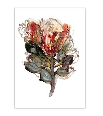 Suikerbos II - Ink On Yupo by Pascale Chandler