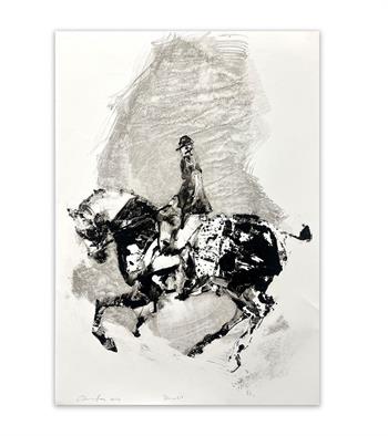Transit - Painting by Pascale Chandler