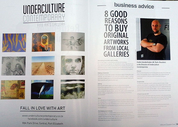 article on buying art by Cedric Vanderlinden