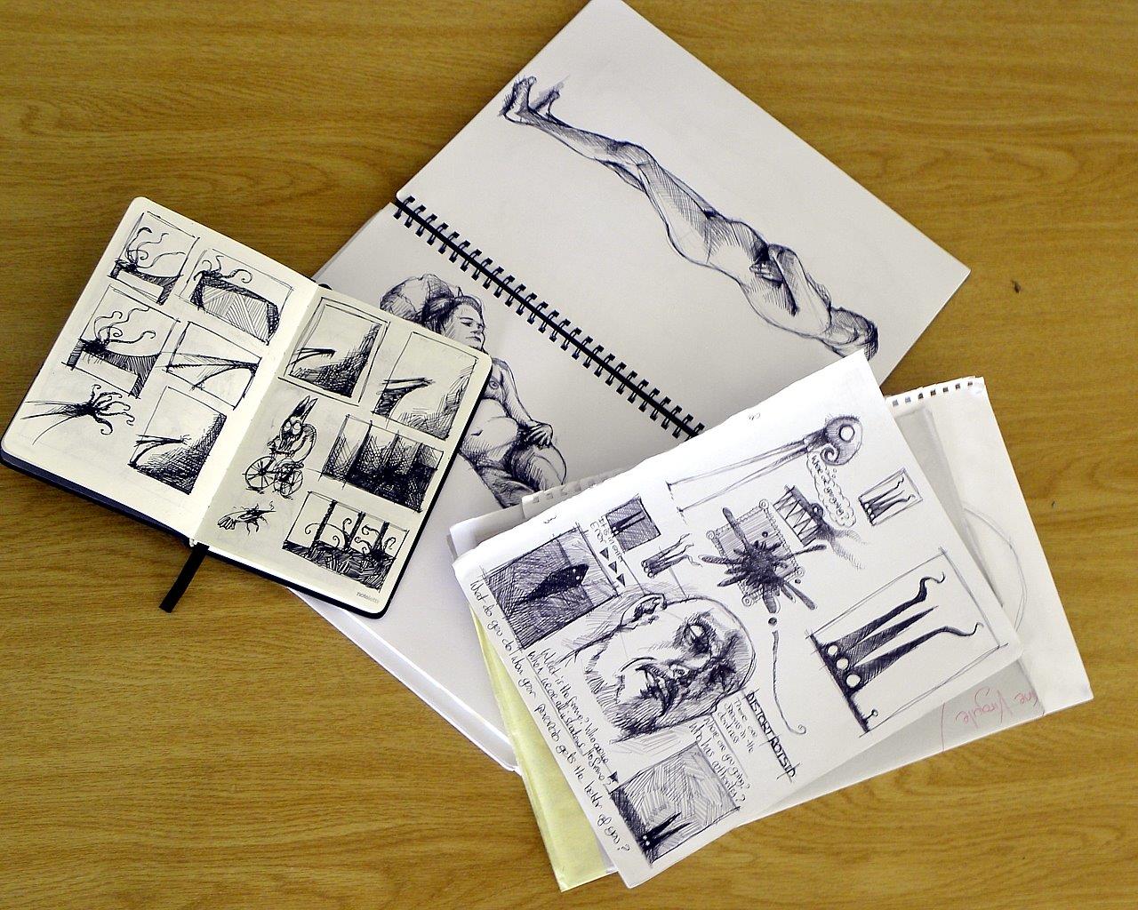 how to collect drawings