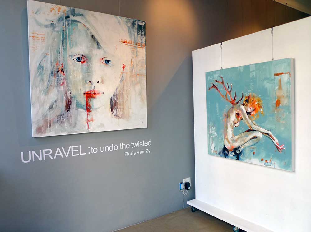Solo exhibition UNRAVEL by Floris van Zyl