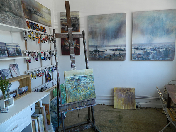 The Cape Town studio of Karen Wykerd