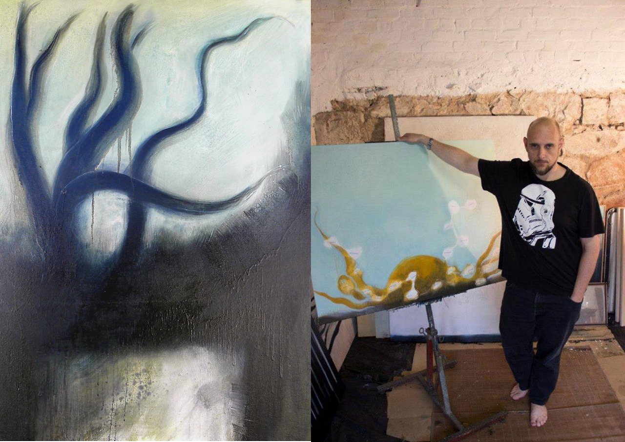 contemporary artist Cedric Vanderlinden